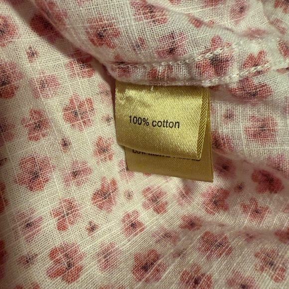 True Grit Red and White Casual Button Down Shirt Medium - Picture 6 of 9